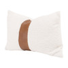Essentials For Living - The Split Decision 20" Essential Lumbar Pillow in LiveSmart Boucle-Snow