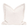 Essentials For Living - The Little Bit Country 22" Essential Pillow in Performance Textured Cream Linen