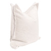 Essentials For Living - The Little Bit Country 22" Essential Pillow in Performance Textured Cream Linen