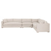 Essentials For Living - Newport Outdoor Modular 2-Seat Right Track Arm Sofa in LiveSmart Shapiro-Sand