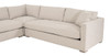 Essentials For Living - Newport Outdoor Modular 2-Seat Right Track Arm Sofa in LiveSmart Shapiro-Sand