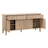Essentials For Living - Highland Media Sideboard in Natural Oak