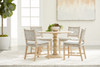 Essentials For Living - Chelsea 42" Round Dining Table in Smoke Gray Pine