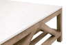 Essentials For Living - Spruce Square Coffee Table in Smoke Gray Pine