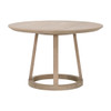 Essentials For Living - Reeves 48" Round Dining Table in Smoke Gray Oak