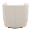Essentials For Living - Marcel Swivel Club Chair in Performance Bisque French Linen