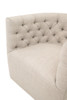 Essentials For Living - Marcel Swivel Club Chair in Performance Bisque French Linen