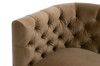Essentials For Living - Marcel Swivel Club Chair in Caramel Velvet