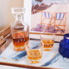 Personalized Whiskey Decanter Set - Split Letter by Carved Solutions