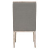 Essentials For Living Martin Wing Chair in LiveSmart Peyton Slate, Natural Gray (Set of 2)