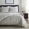 Ellora Casa by India's Heritage Dakota Cotton Shams in Grey