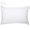 Ellora Casa by India's Heritage Fraying Euro Shams in White