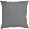 Ellora Casa by India's Heritage Vienna Waffle Euro Shams Grey