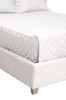 Essentials For Living - Chandler Queen Bed in Cream Velvet