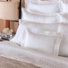 Sylvia Pillowcase in White by Bovi