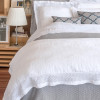 Vintage Linen Duvet Cover by Bovi