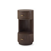 Villa & House - Aaron 2-Drawer End Table in Warm Chocolate