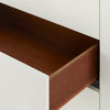 Villa & House - Camden 3-Drawer Side Table in Sand White