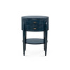 Villa & House - Natalie 2-Drawer End Table, Dusky Ocean