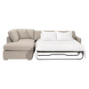 Essentials For Living - Clara 112" Slim Arm Sleeper Queen LF Sectional