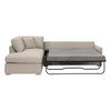 Essentials For Living - Clara 112" Slim Arm Sleeper Queen LF Sectional