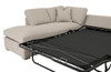 Essentials For Living - Clara 112" Slim Arm Sleeper Queen LF Sectional