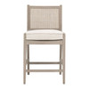 Essentials For Living - Leone Counter Stool, LiveSmart Gellar Linen