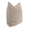 Essentials For Living - The Not So Basic 22" Essential Pillow, Performance Latte Micro Boucle
