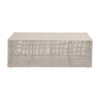 Essentials For Living - Rhode Outdoor Coffee Table, Oat Flat Rope