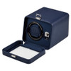 WOLF Windsor Heritage Single Winder w/ Cover - Navy
