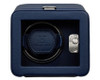WOLF Windsor Heritage Single Winder w/ Cover - Navy