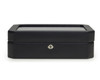 Heritage Windsor 10-Piece Watch Box with Lockable Glass Lid