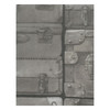 Luggage in Gunmetal, Wallcovering by Kravet Couture
