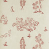 Wychwood in Huntsman Red, Wallcovering by Kravet Couture