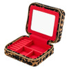 WOLF - Savanna Leopard Print Jewelry Zip Case