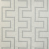 Roman Fret in Grey, Upholstery Fabric by Kravet Design