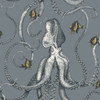 Octopoda Grand in 11, Wallcovering by Kravet Couture