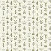 Floral Spot in 02, Wallcovering by Kravet Couture
