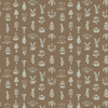 Floral Spot in 03, Wallcovering by Kravet Couture