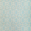 Bambu Fret in Delft, Multipurpose Fabric by Kravet Couture