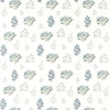 Floris in Mineral/denim, Multipurpose Fabric by Clarke & Clarke