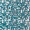 Tessellati in Teal/gilver, Multipurpose Fabric by Clarke & Clarke