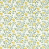 New Grove in Denim/citrus, Multipurpose Fabric by Clarke & Clarke