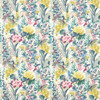 Hydrangea in Multi, Multipurpose Fabric by Clarke & Clarke