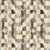 Delaunay in Natural, Upholstery Fabric by Clarke & Clarke