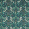 Odyssey Mythos Jacquard in Olive, Drapery Fabric by Clarke & Clarke