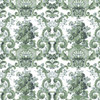 San Ildefonso in Verde, Upholstery Fabric by Gaston Y Daniela