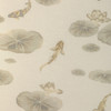 Lotus Print in Sandstone, Multipurpose Fabric by Kravet Couture