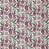 Blomma in Heather/damson/stone, Drapery Fabric by Scion