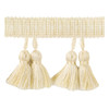 Paired Tassels in Limestone, Trim Fabric by Kravet Basics